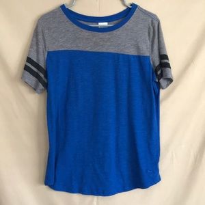 Victoria’s Secret Pink blue and grey tee